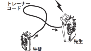 Futabaプロポのトレーナーコードの接続・設定方法[T10J]